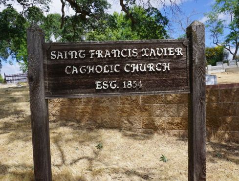 [Picture of St Xavier sign]